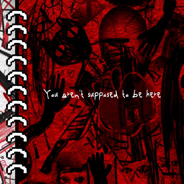 OMORI black space sketchbook